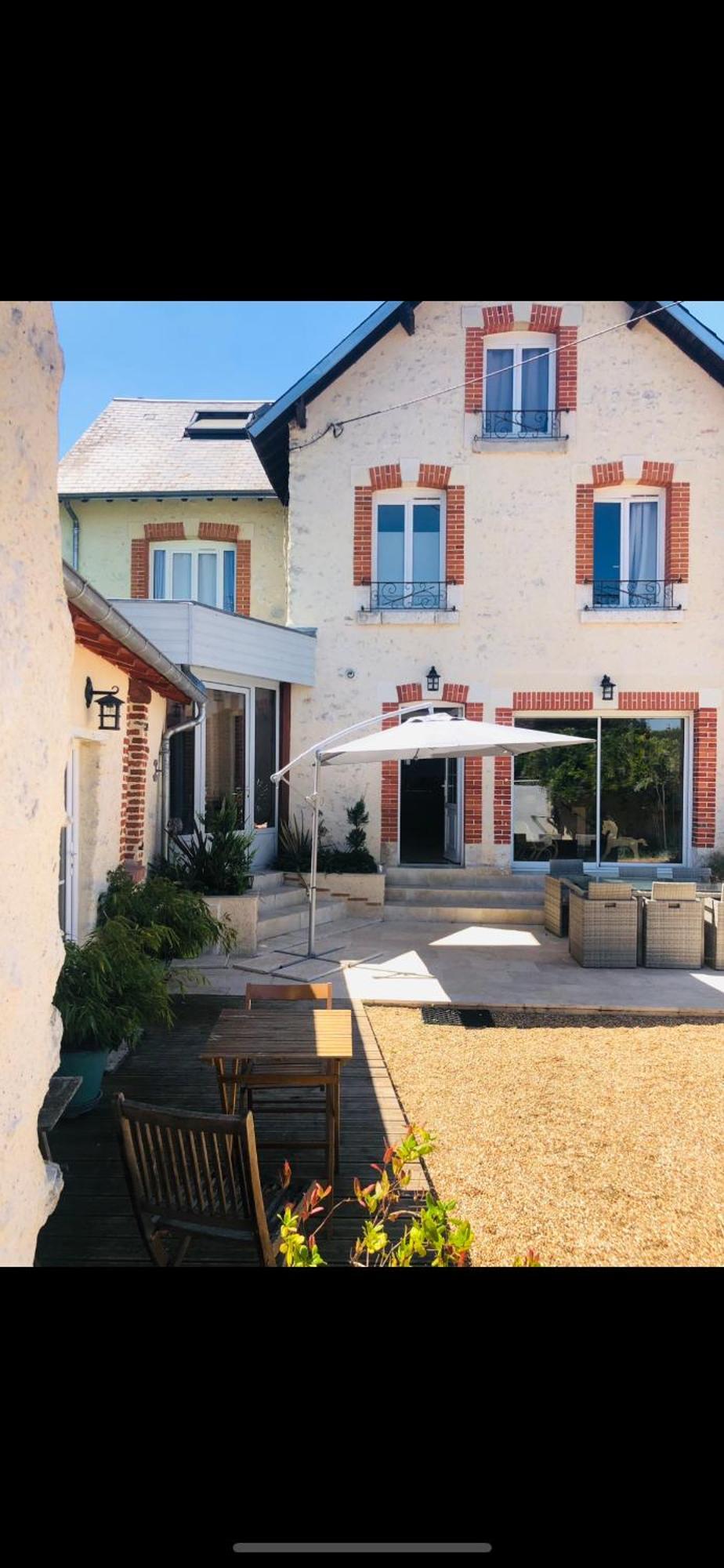 Belle Demeure De 1820, Classee, A 5 Mn De Blois, 10 Mn De Chambord Vineuil  Exterior foto